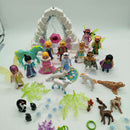 Playmobil Bundle Kristalltor Figuren & Tiere