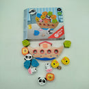 small foot Bundle Balancierspiel & Fädelperlen Holzspielzeug