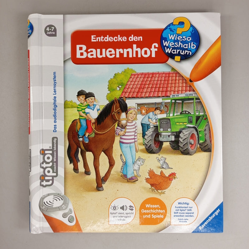 Ravensburger tiptoi Lernbuch-Set – 3x Kinderbücher Wieso? Weshalb? Warum?
