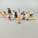 Schleich Bundle Bauernhof & Wildtiere Set von 24 Tierfiguren