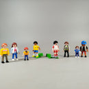Playmobil Figuren Set von 8 – Sportler, Kinder, Erwachsene, leichte Kratzer