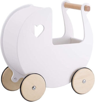 MOOVER - Doll's pram (white)