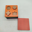 Montessori Steckspiel Formenbrett Holz Lernspiel