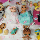 Zapf Creation Bundle Baby born Set von 14 Puppen & Tiere ab 3 Jahre 