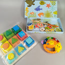 Bundle Holzspielzeug Set von 3 Spielzeug