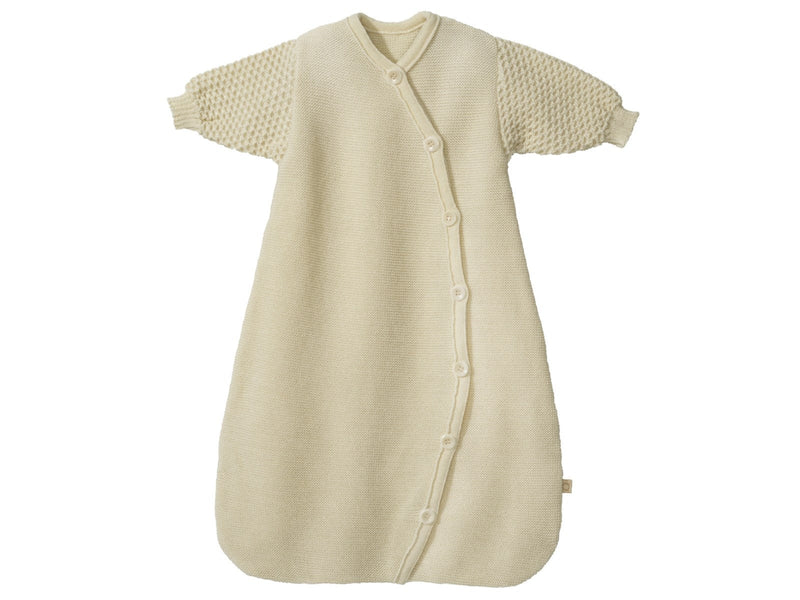 Disana Baby-Langarm-Schlafsack natur 60 cm Schlafsacklänge