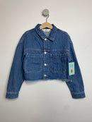 Crop Jeansjacke • 128 • h&m