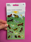 PAPER POETRY • GELSTICKER • PFERDE