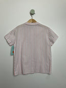 Vintage Bluse Streifen • 128 • cacharel