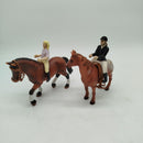 Schleich Bundle Set von 7 Pferde & Reiter Figuren