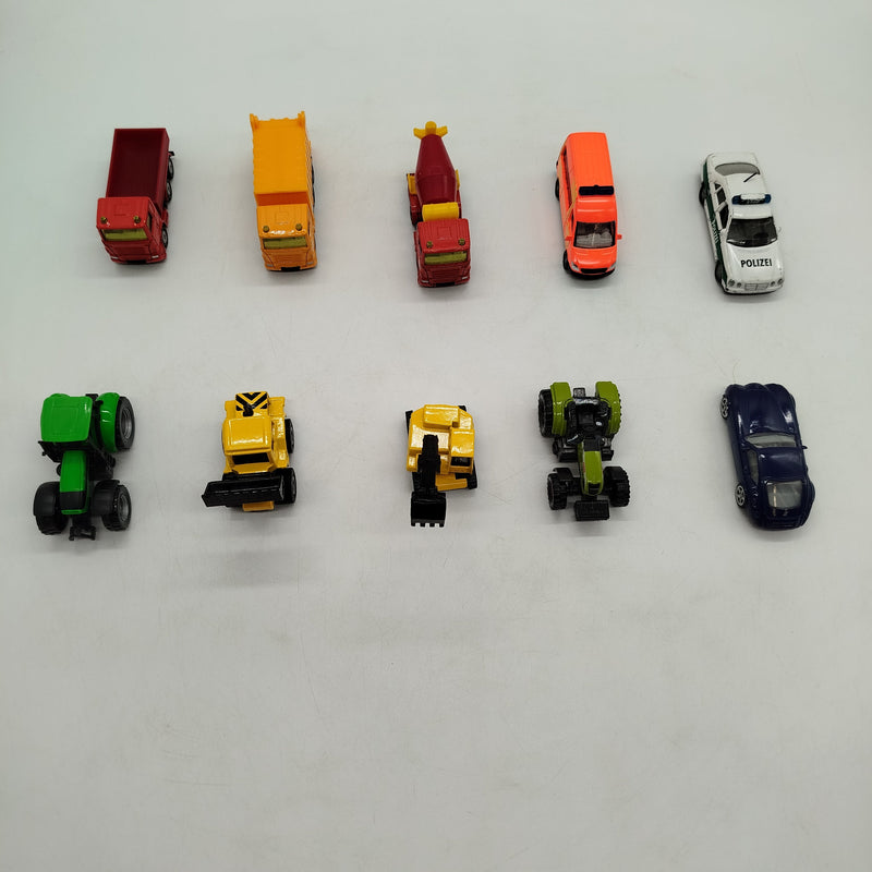 Bundle Siku x10 Fahrzeuge Set