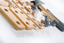Werkzeugkiste für Kinder, Holzwerkzeugkasten, Holzbaukasten inklusive 22-teiligem Werkzeug – Detailbild (9/18)
