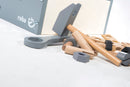 Werkzeugkiste für Kinder, Holzwerkzeugkasten, Holzbaukasten inklusive 22-teiligem Werkzeug – Detailbild (13/18)