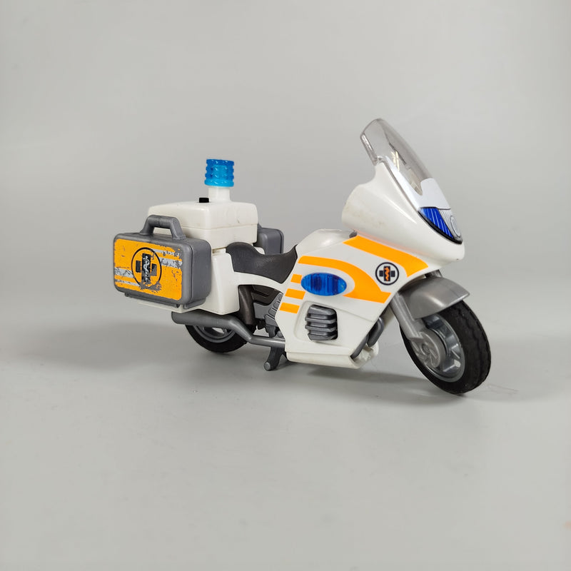 Playmobil Rettungsfahrzeug-Set - Krankenwagen, Motorrad und Quad