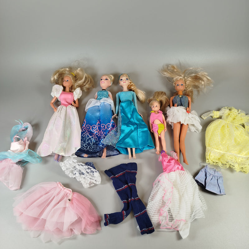 Bundle Modepuppen x5 Set