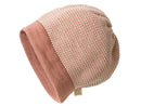 Disana Beanie Mütze 100% Bio-Merinowolle melange-rosé* 41 - 42 cm Kopfumfang, 43 - 44 cm Kopfumfang, 45 - 46 cm Kopfumfang