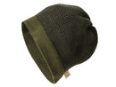 Disana 100% Wolle Beanie melange-olive-anthrazit* 41 - 42 cm Kopfumfang, 43 - 44 cm Kopfumfang, 45 - 46 cm Kopfumfang