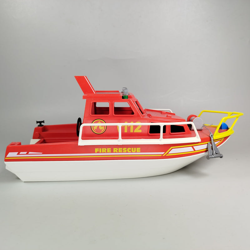 Playmobil Feuerwehr- und Rettungsset - Geländewagen und Löschboot