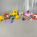 Konvolut LEGO Duplo Supermarkt & Tiere ca. 1,4 kg