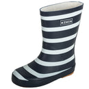 NEUWARE BMS Gummistiefel Naturkautschuk Blockstreifen marine 28