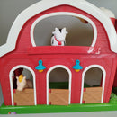 Spielzeug Scheunen-Set – Bauernhof, Set von 4 Tieren, wie neu