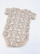 Body mit Tierprint - Gr.62 (GEM Look)