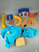 Playmobil Konvolut ca. 1,9 kg – Schwimmbad, Figuren, Zubehör