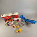Playmobil Bundle Feuerwehr THW & Post Set von 12 Figuren