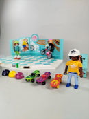 Playmobil Playmobil-Spielset-Bundle: Eisdiele, Skatepark & Spielplatz