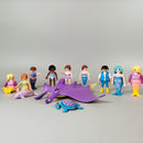 Playmobil Meeres-Thema Set von 13 Figuren & 3 Tieren