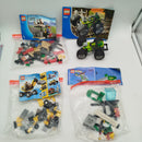 LEGO Bundle City Creator Racers 7733 6425 31014 8384 Set von 4 Bausätze