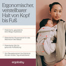 Ergobaby Babytrage für Neugeborene ab Geburt, Baby Tragesystem Omni Classic Mesh, Baby-Tragetasche Bauchtrage Rückentrage, Soft Olive