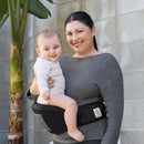 Ergobaby Lift Hip Seat baby carrier with baby hip seat for babies and toddlers from 6 months (7.7 kg - 20.4 kg), hip seat carrier, hip carrier, Onyx Black