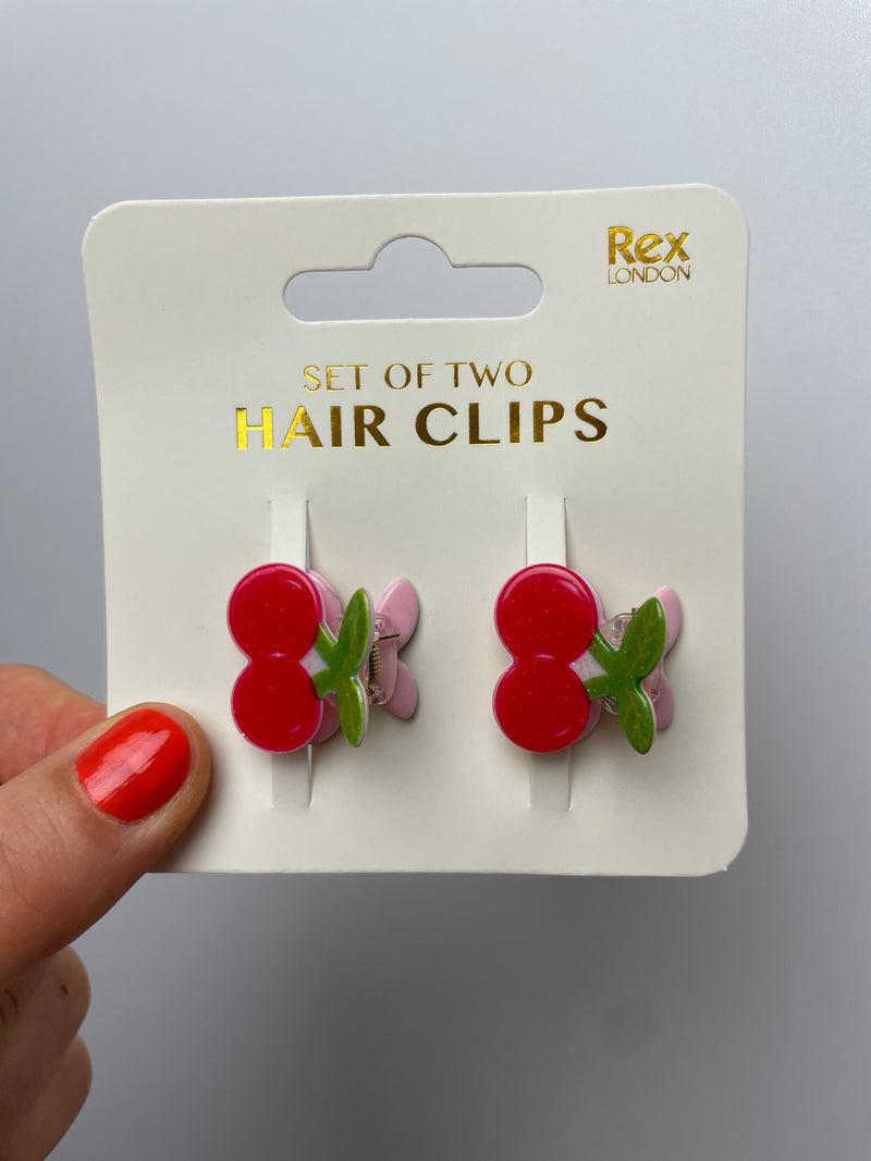 Haarclips • Kirschen