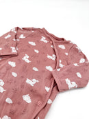 Schlafanzug mit Hasenprint - Gr. 62 (C&A)