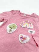 Rosa Kleid - Gr. 68 (Topomini)