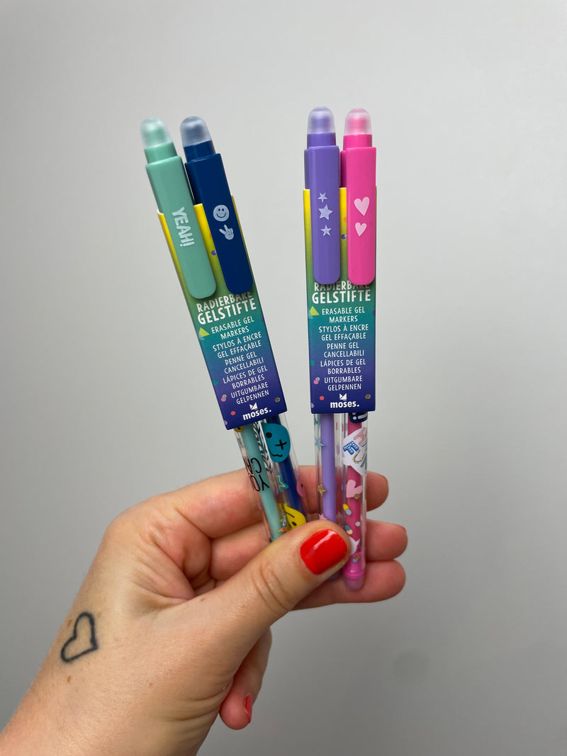 Happy Day • Radierbare Gelstifte • 2er Set