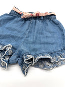 Shorts mit Spitze - Gr. 80 (C&A)