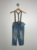 Hose mit Hosenträgern - 86 - h&m