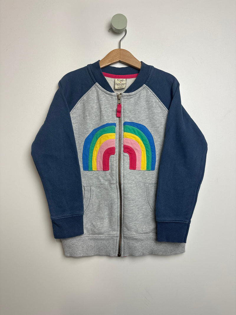 Sweatjacke Regenbogen • 110 • frugi