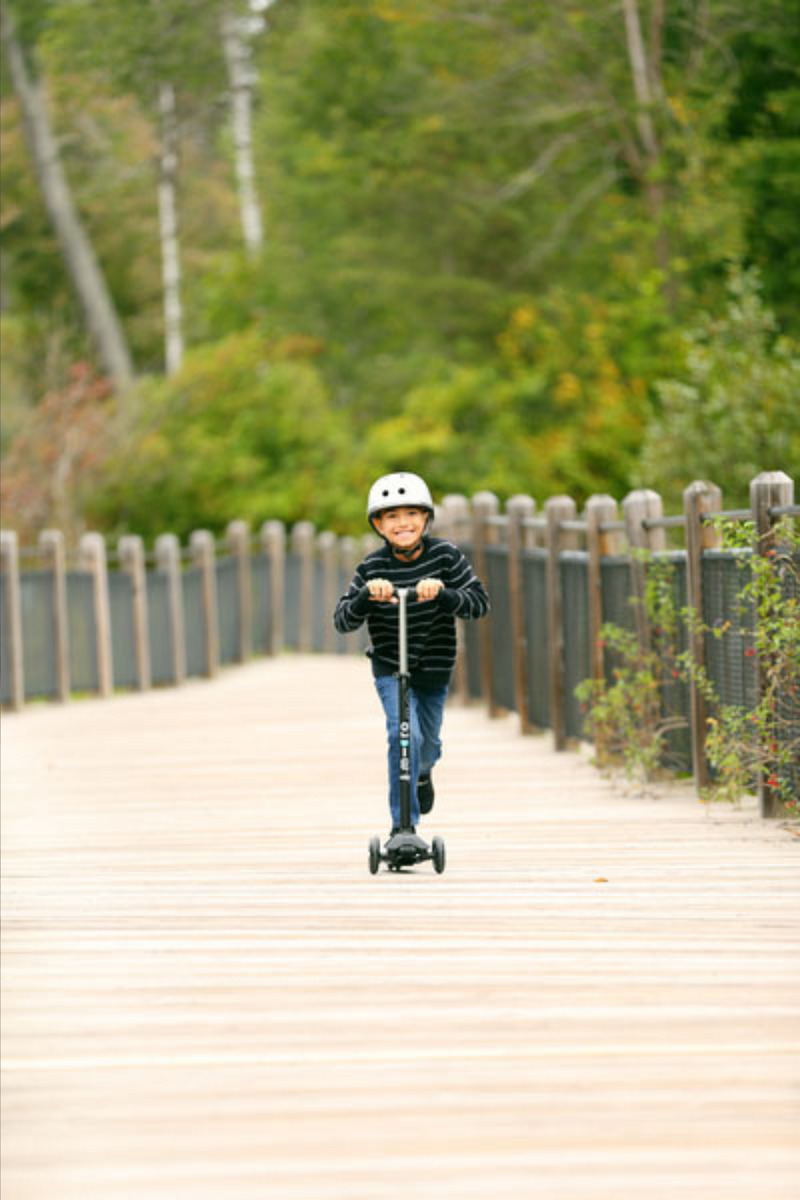 maxi micro deluxe Roller Kinder Scooter 5-12 Jahre OHNE Extra LEUCHTEN