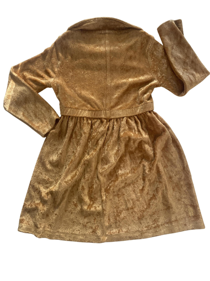 Kleider Kleider & Röcke Kleidung Samt kleid Little Hedonist Rear Image Second Hand