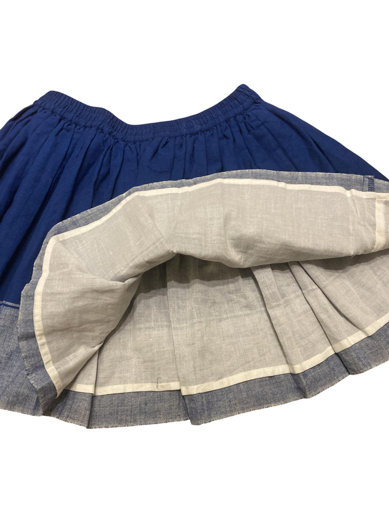 Röcke Kleider & Röcke Kleidung Web Tellerrock mit unterrock Loulou des Indes Rear Image Second Hand