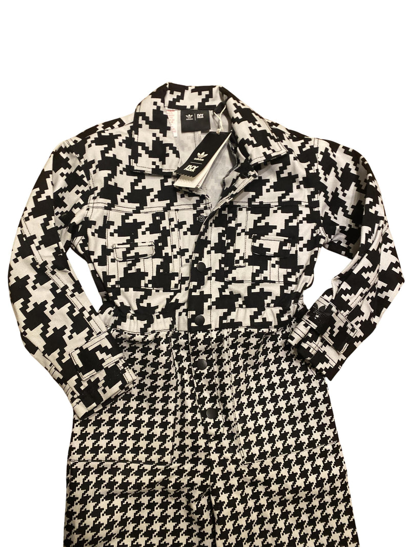 Jumpsuits Einteiler Kleidung Jeans Jumpsuit Ivy Park Adidas Originals Rear Image Second Hand