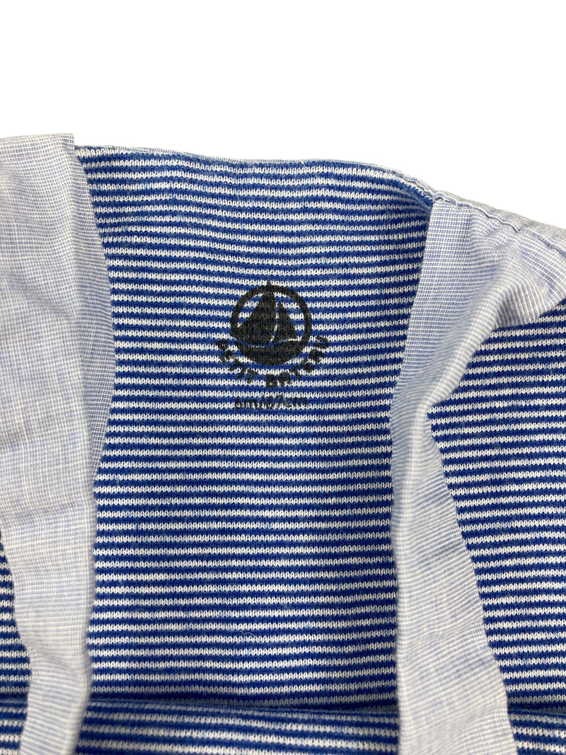 Latzhosen Hosen & Jeans Kleidung Kurze Latzhose Petit Bateau Label Image Second Hand