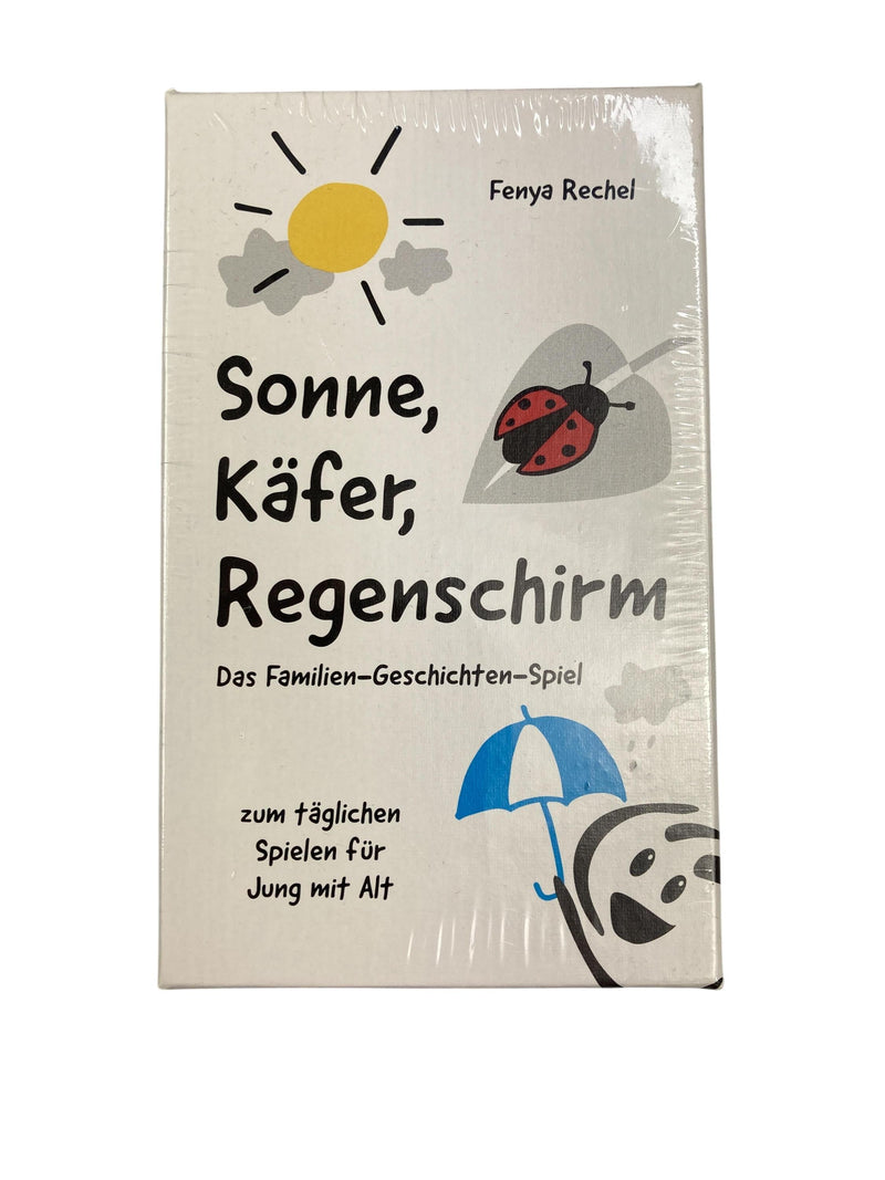 Kartenspiele Brett- / Gesellschaftsspiele Spielen & Lernen Sonne, Käfer, Regenschirm / Das Familien Geschichten Spiel Fenya Rechel Front Image Second Hand