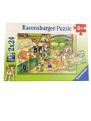 Puzzles Puzzles Spielen & Lernen Puzzle 2x24 Teile Ravensburger Front Image Second Hand