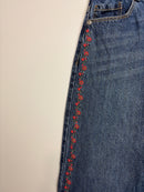 JEANS BESTICKT • 158 • VERTBAUDET