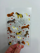 PAPER POETRY • GELSTICKER • PFERDE