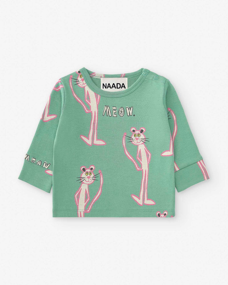 CAMISETA DE BEBE MEOW